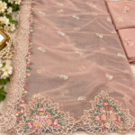 Aneela’s BR-1530 Embroidered Viscose 3 Piece Suit - Image 9