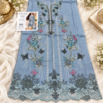 Maria.B BR-1501 Embroidered Viscose 3 Piece Suit - Image 3